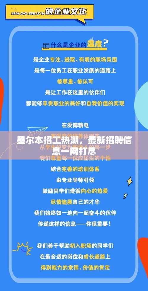墨爾本招工熱潮，最新招聘信息一網打盡