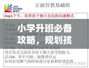 小學升班必備攻略，規劃孩子升學之旅，輕松應對升學挑戰！