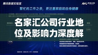名家匯公司行業地位及影響力深度解析