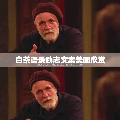 白茶語錄勵志文案美圖欣賞