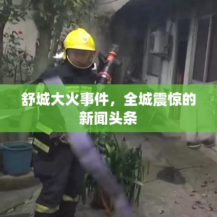 舒城大火事件，全城震驚的新聞頭條