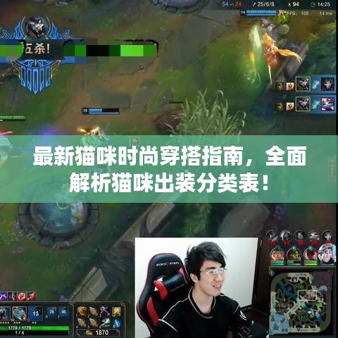 最新貓咪時尚穿搭指南，全面解析貓咪出裝分類表！