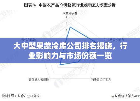 大中型果蔬冷庫(kù)公司排名揭曉，行業(yè)影響力與市場(chǎng)份額一覽