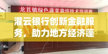灌云銀行創新金融服務，助力地方經濟蓬勃發展，新聞頭條報道