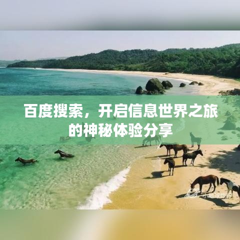 百度搜索，開啟信息世界之旅的神秘體驗(yàn)分享
