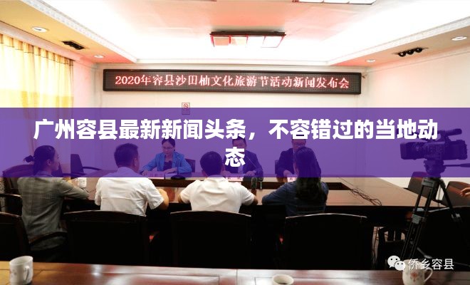 廣州容縣最新新聞頭條，不容錯過的當地動態