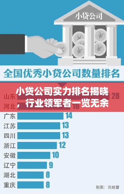 小貸公司實力排名揭曉，行業領軍者一覽無余