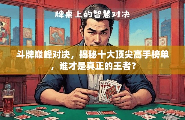 斗牌巔峰對決，揭秘十大頂尖高手榜單，誰才是真正的王者？