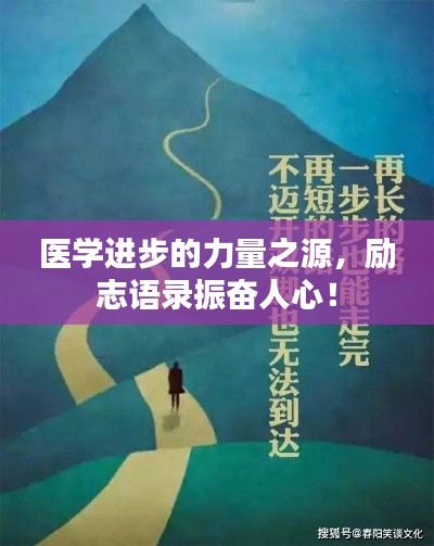 醫學進步的力量之源，勵志語錄振奮人心！
