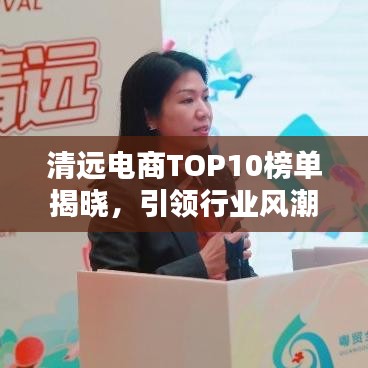 清遠電商TOP10榜單揭曉，引領行業(yè)風潮的電商領軍者