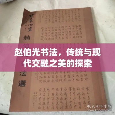 趙伯光書法，傳統與現代交融之美的探索